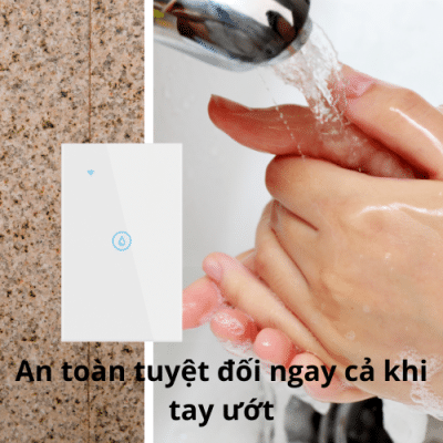 công tắc bình nóng lạnh wifi tuya