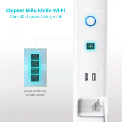 Ổ cắm dài wifi Tuya