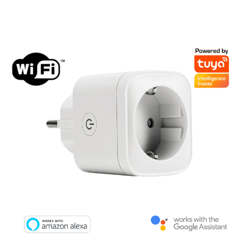 ổ cắm đơn wifi tuya đo dòng điện 16A