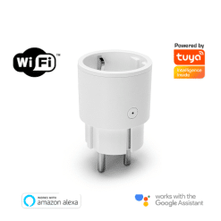 ổ cắm đơn wifi tuya đo dòng điện 10A