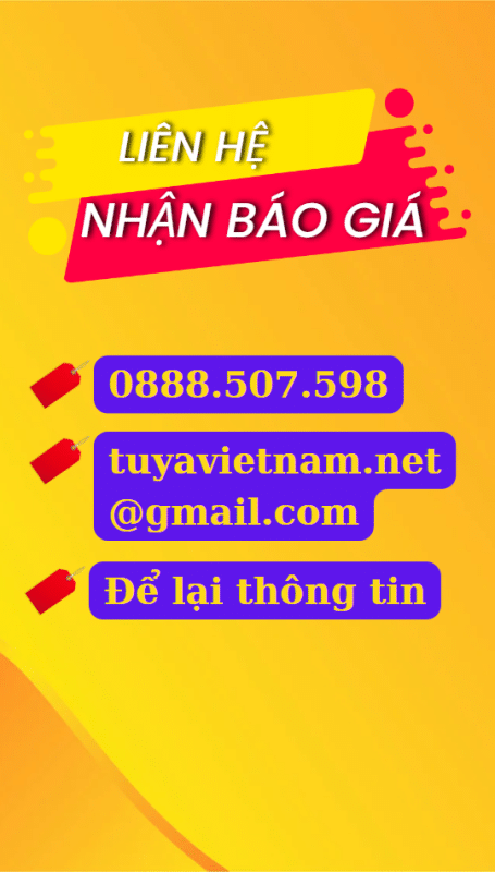 Liên hệ nhận báo giá Tuya Việt Nam
